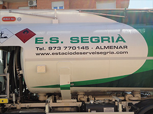 Home diesel distribution (province of lleida)